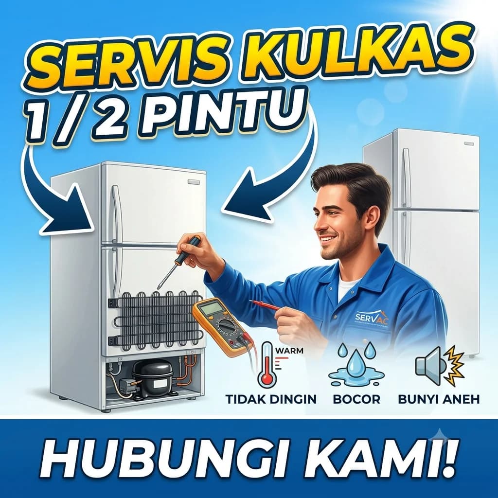 Servis Kulkas 1/2 Pintu - 1
