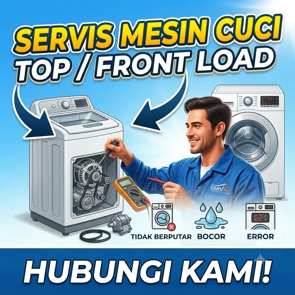 Servis Mesin Cuci - 1